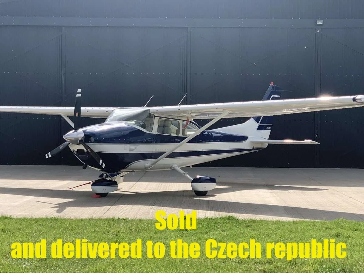 Exterior view of a 1979 Cessna C182Q.