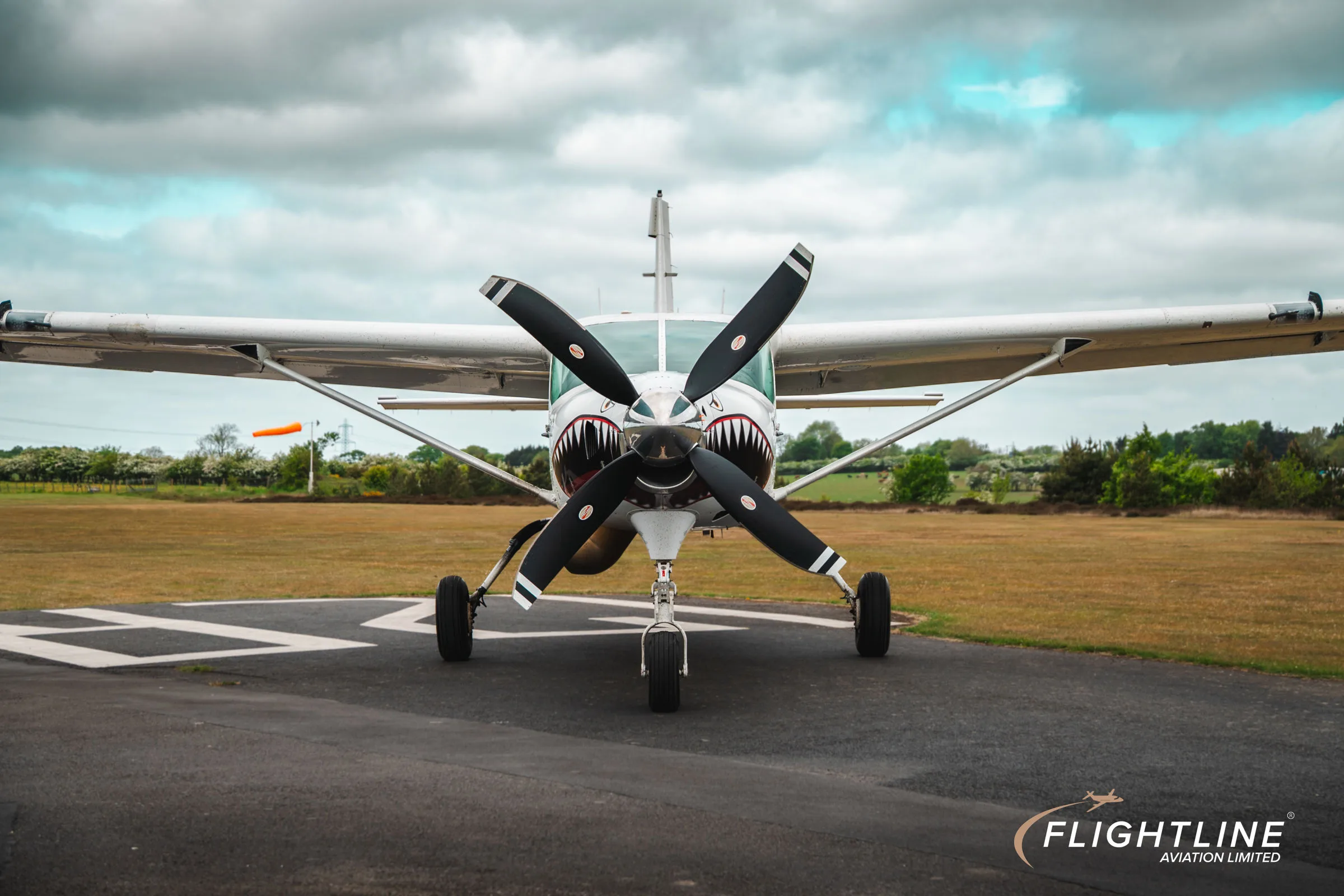 Exterior view of a 1997 Cessna 208 Supervan 900.