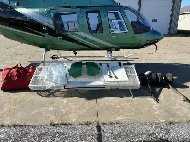 Exterior view of a 1981 BELL 206L I/C30P.