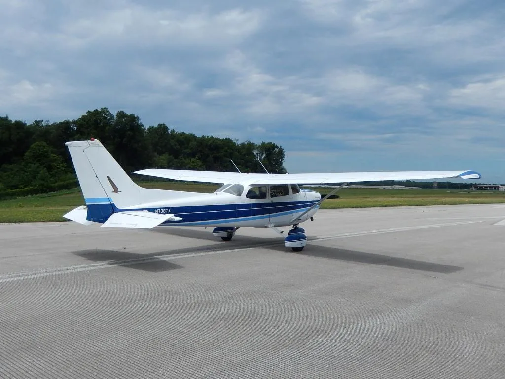 Exterior view of a 1978 Cessna 172N- N738TX Aircraft.
