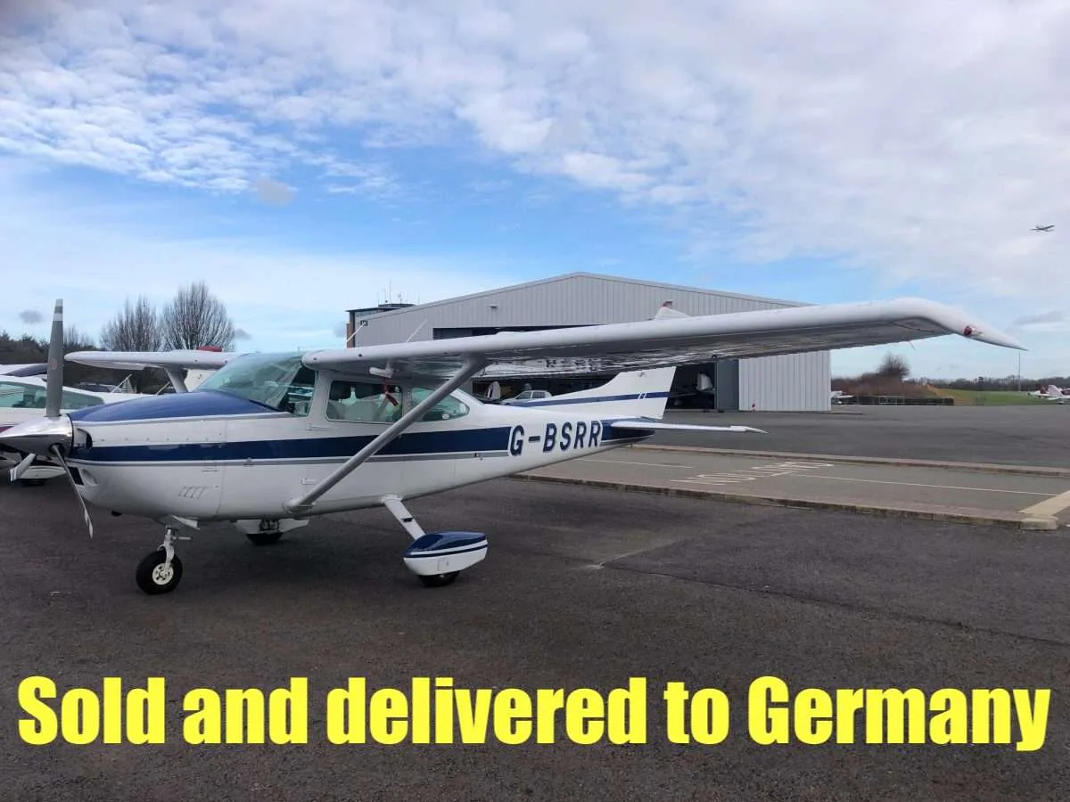 Exterior view of a 1979 Cessna C182Q.