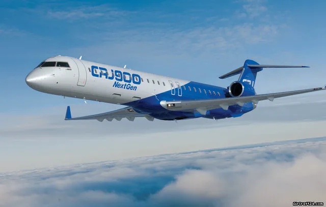 Marketing image of a 2015 Bombardier CRJ-900NG.