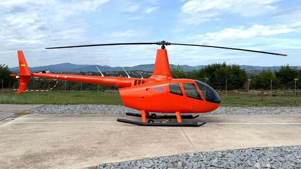 Exterior view of a 2020 ROBINSON R66 TURBINE MARINE.