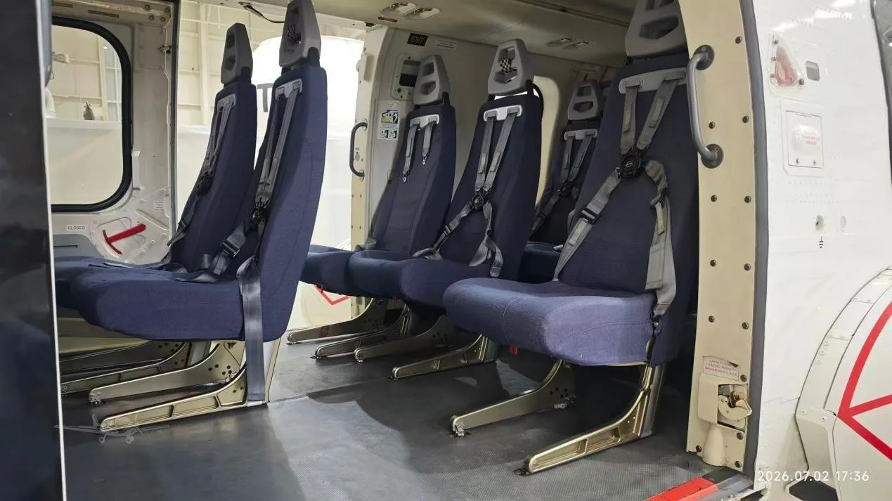 Cabin interior of a 2006 EUROCOPTER EC225.