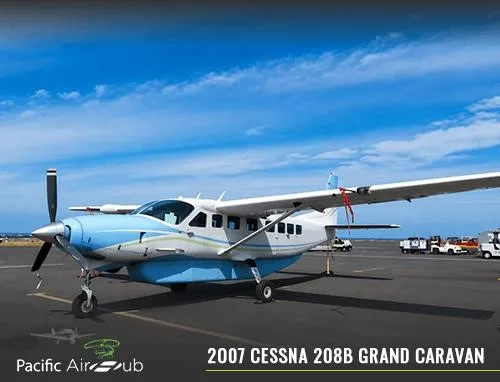 Exterior view of a 2007 CESSNA CARAVAN 208B GRAND.
