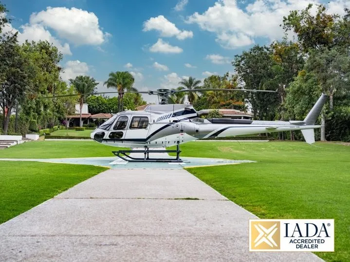 Exterior view of a 2018 AIRBUS H125.