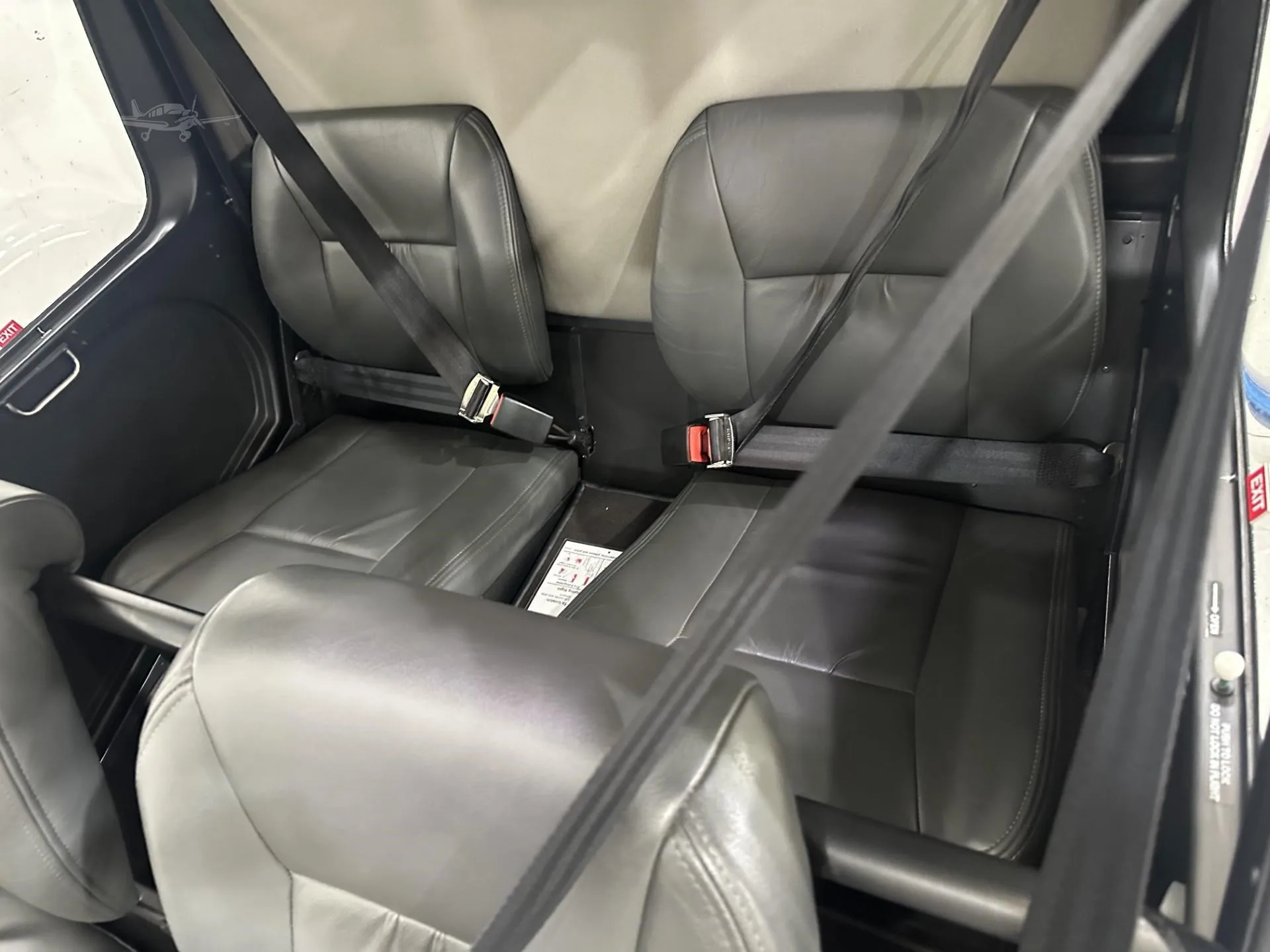 Cabin interior of a 2021 ROBINSON R44 RAVEN II.