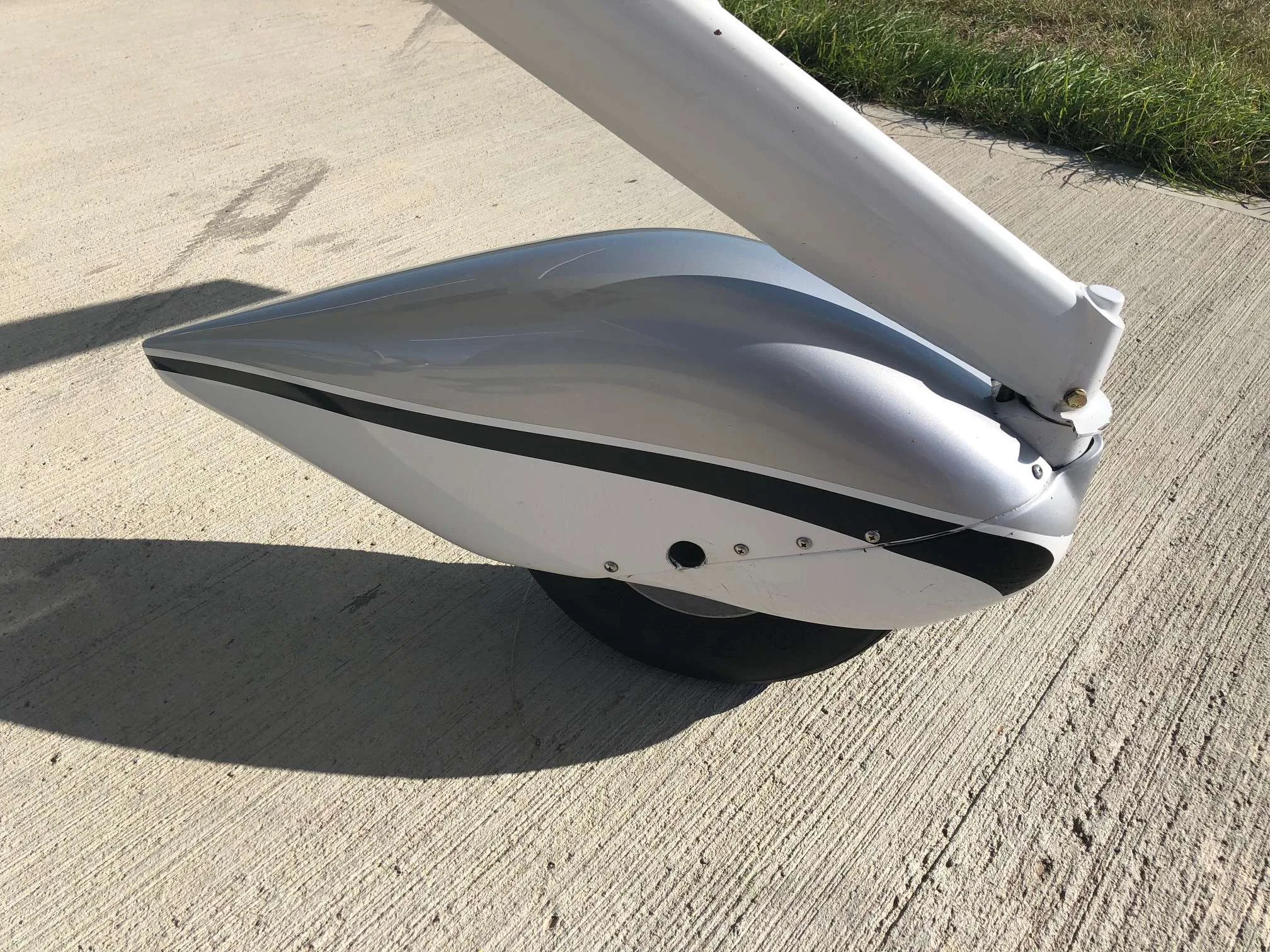 Engine detail of a 2017 Tecnam P2010.