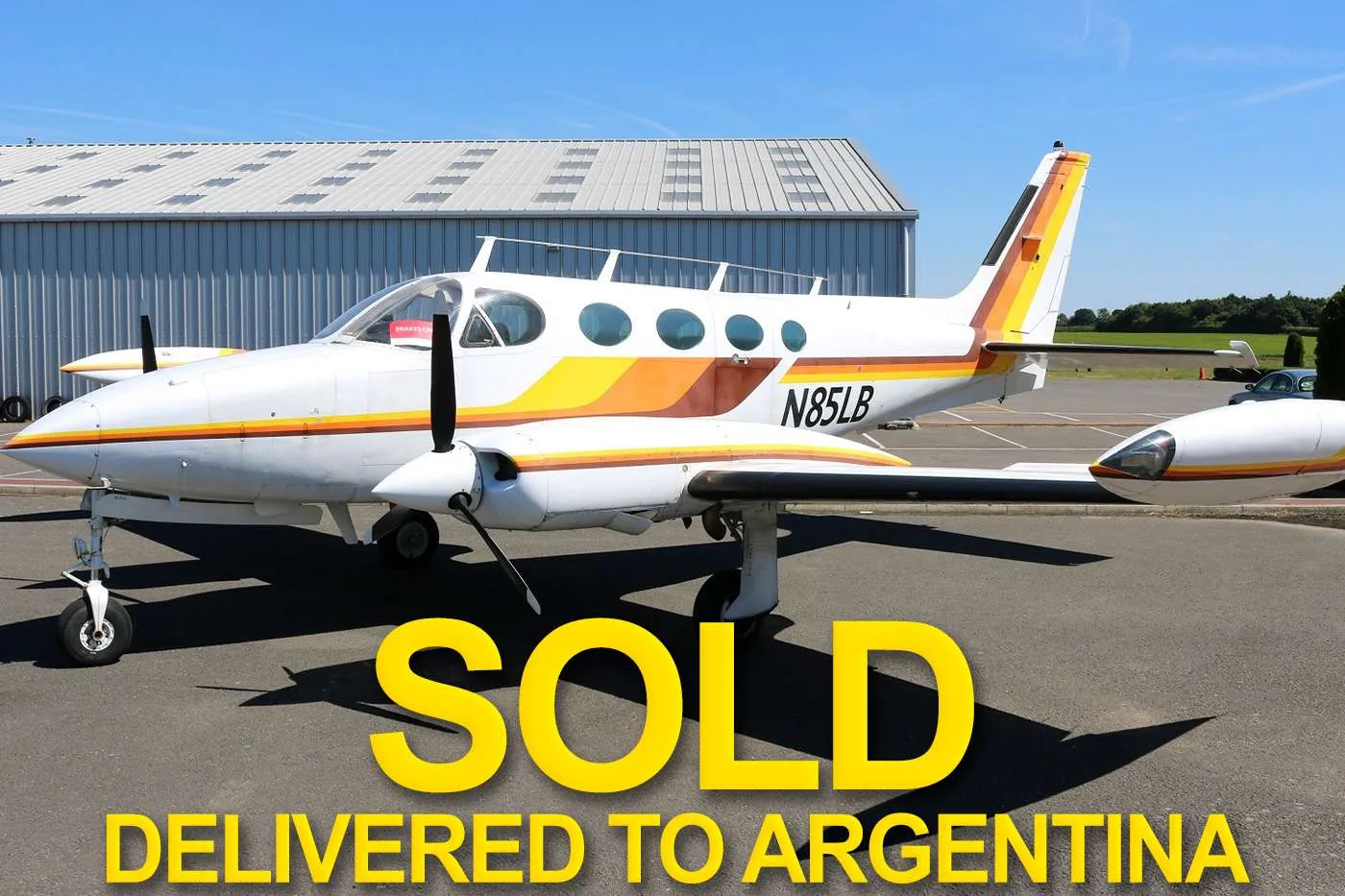 Exterior view of a 1980 Socata TB10 Tobago.