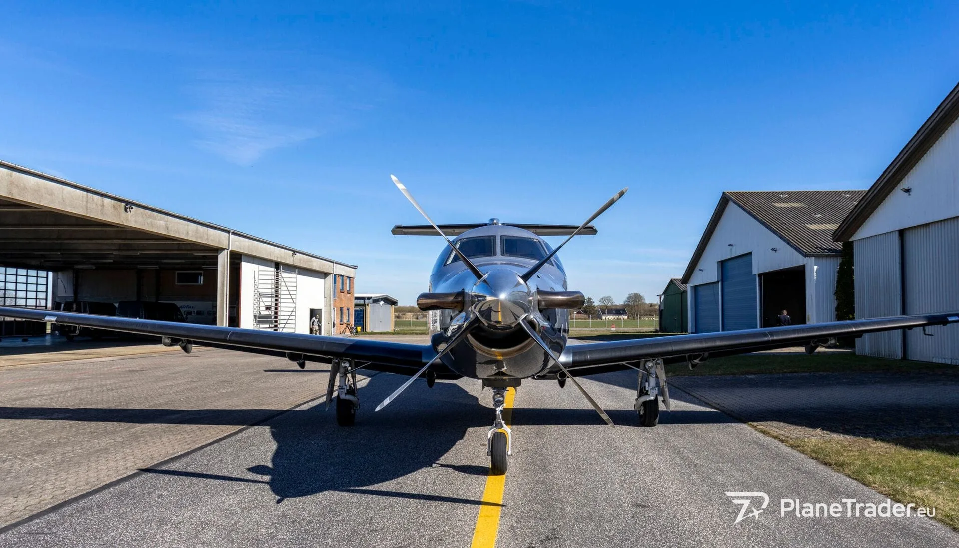 Exterior view of a 2008 Pilatus.