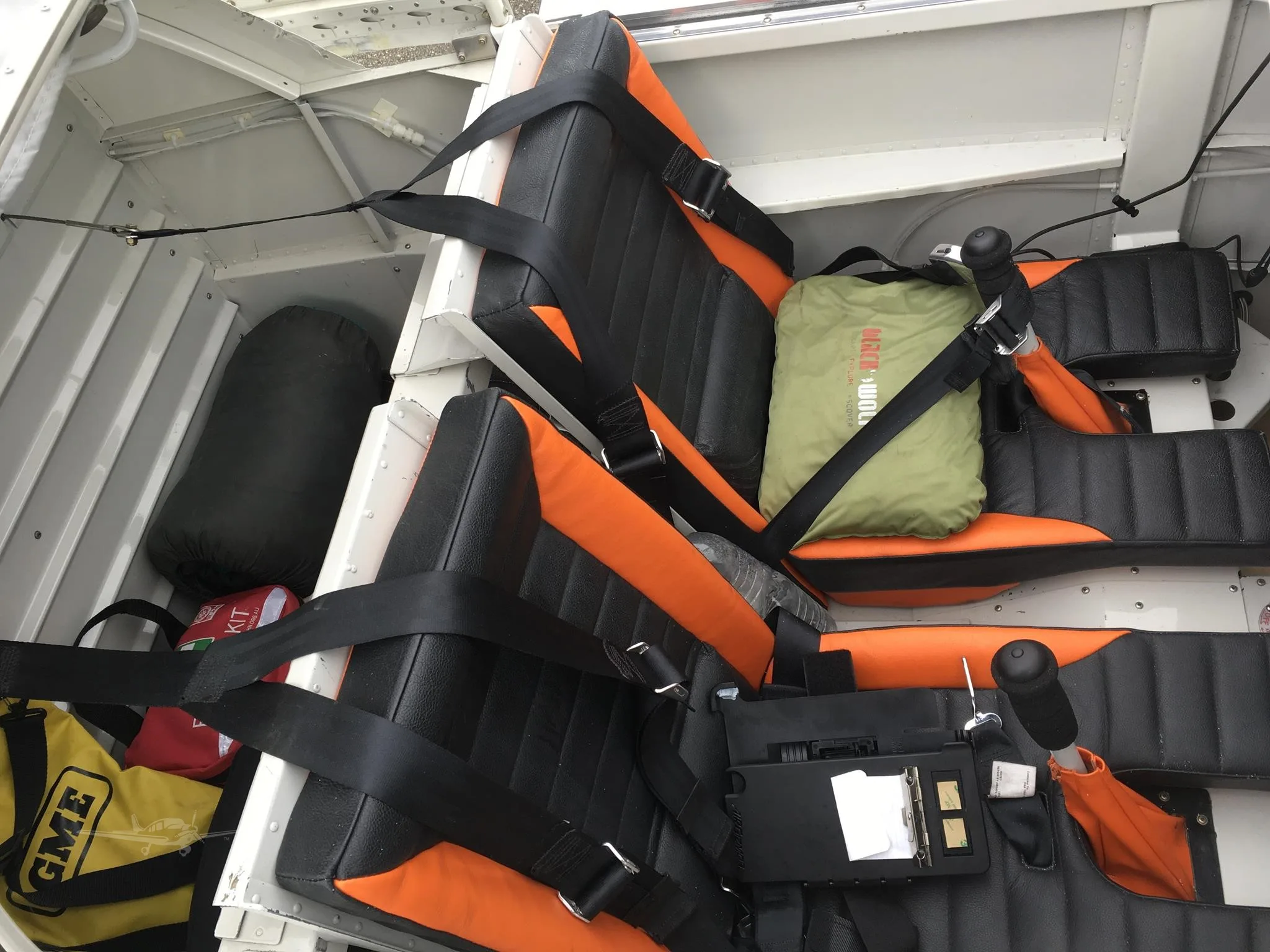 Cabin interior of a 2015 VANS RV-9A.
