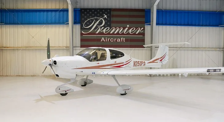 Marketing image of a 2020 Diamond DA40.