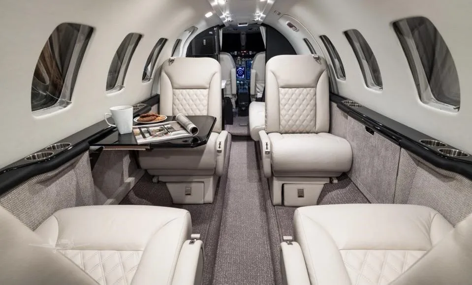 Cabin interior of a 1994 CESSNA CITATION V ULTRA.