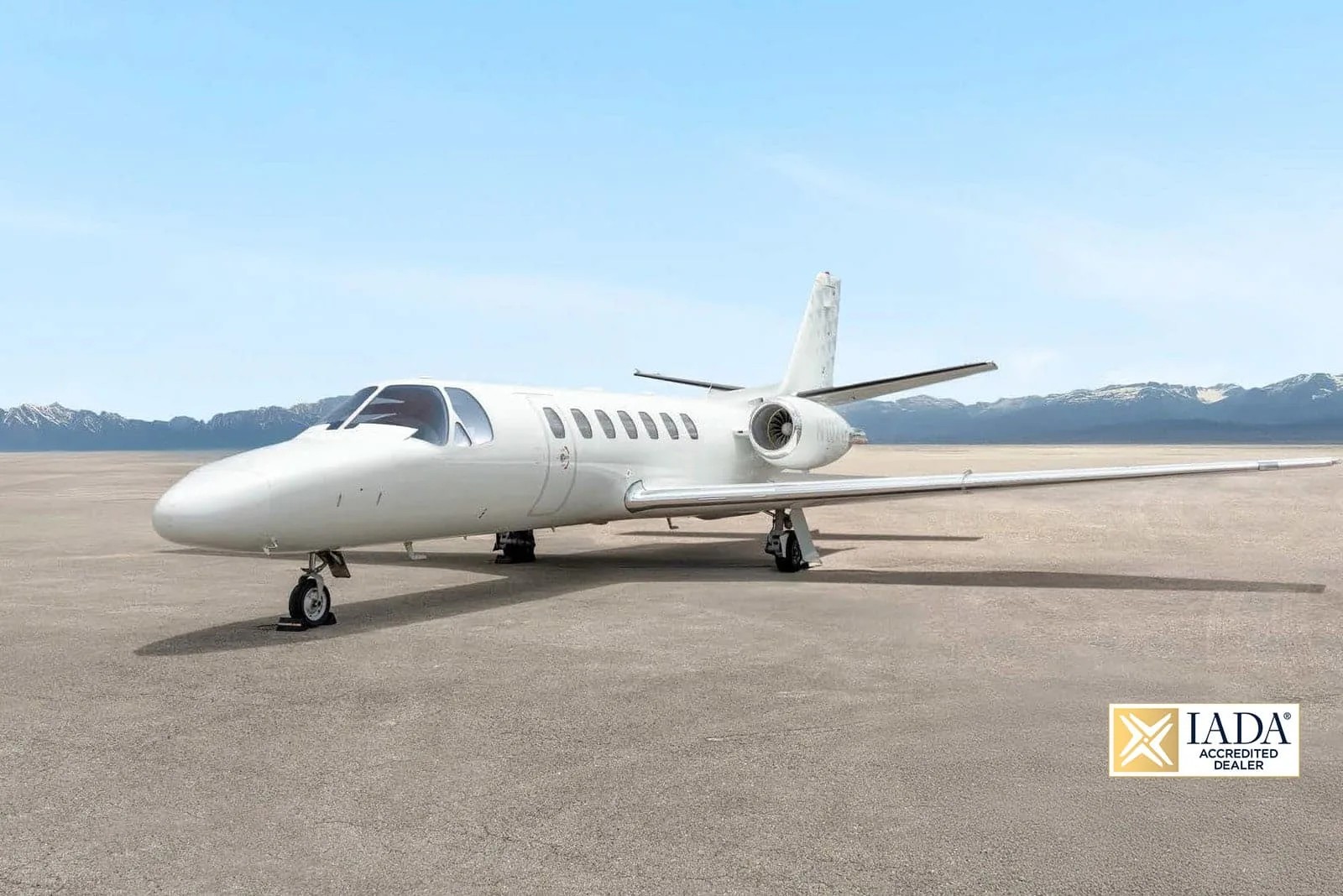 Exterior view of a 2003 Cessna CITATION ENCORE | Leviate Air Group.