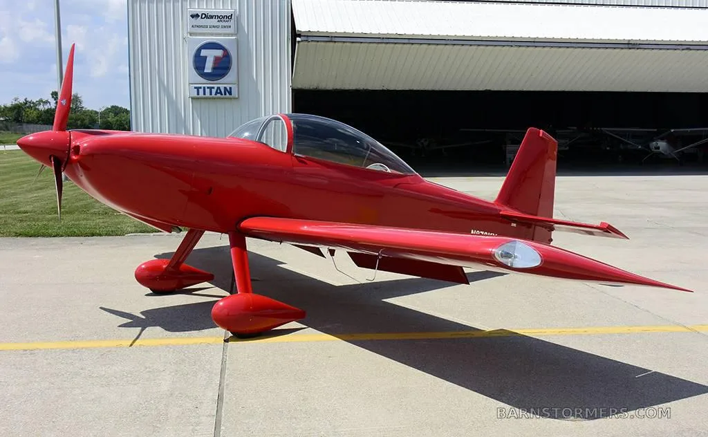 Exterior view of a 2016 Van'S RV-8.
