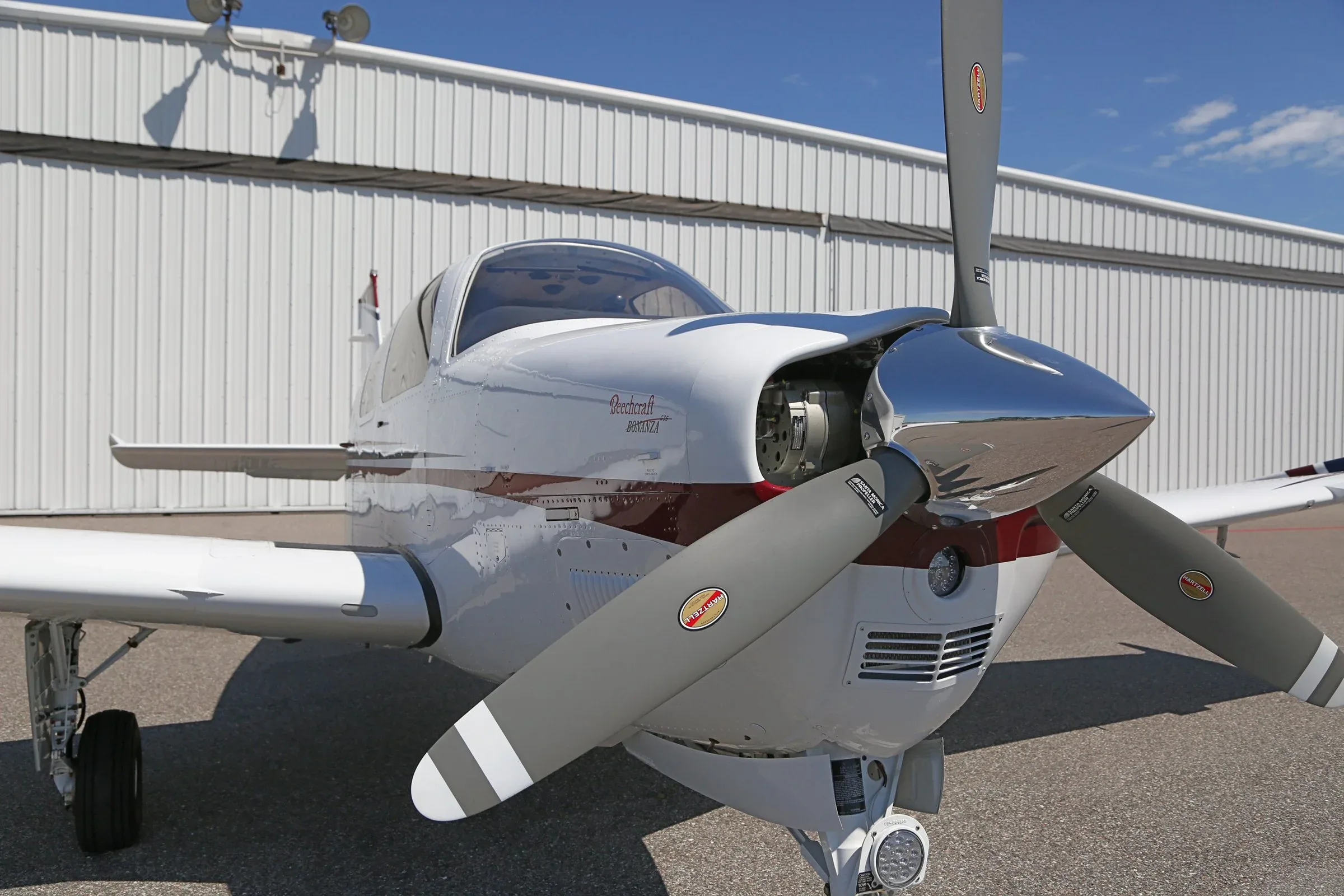 Exterior view of a 2007 Beechcraft G36 BONANZA 60th Anniversary Ed.