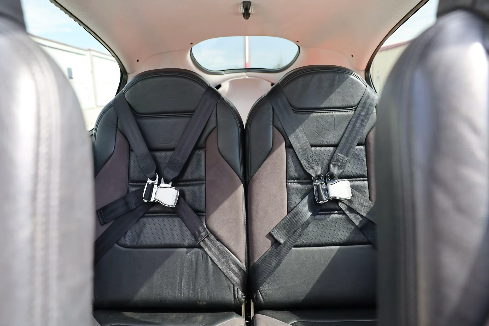 Cabin interior of a 2010 Cirrus SR22-G3 Turbo GTS.