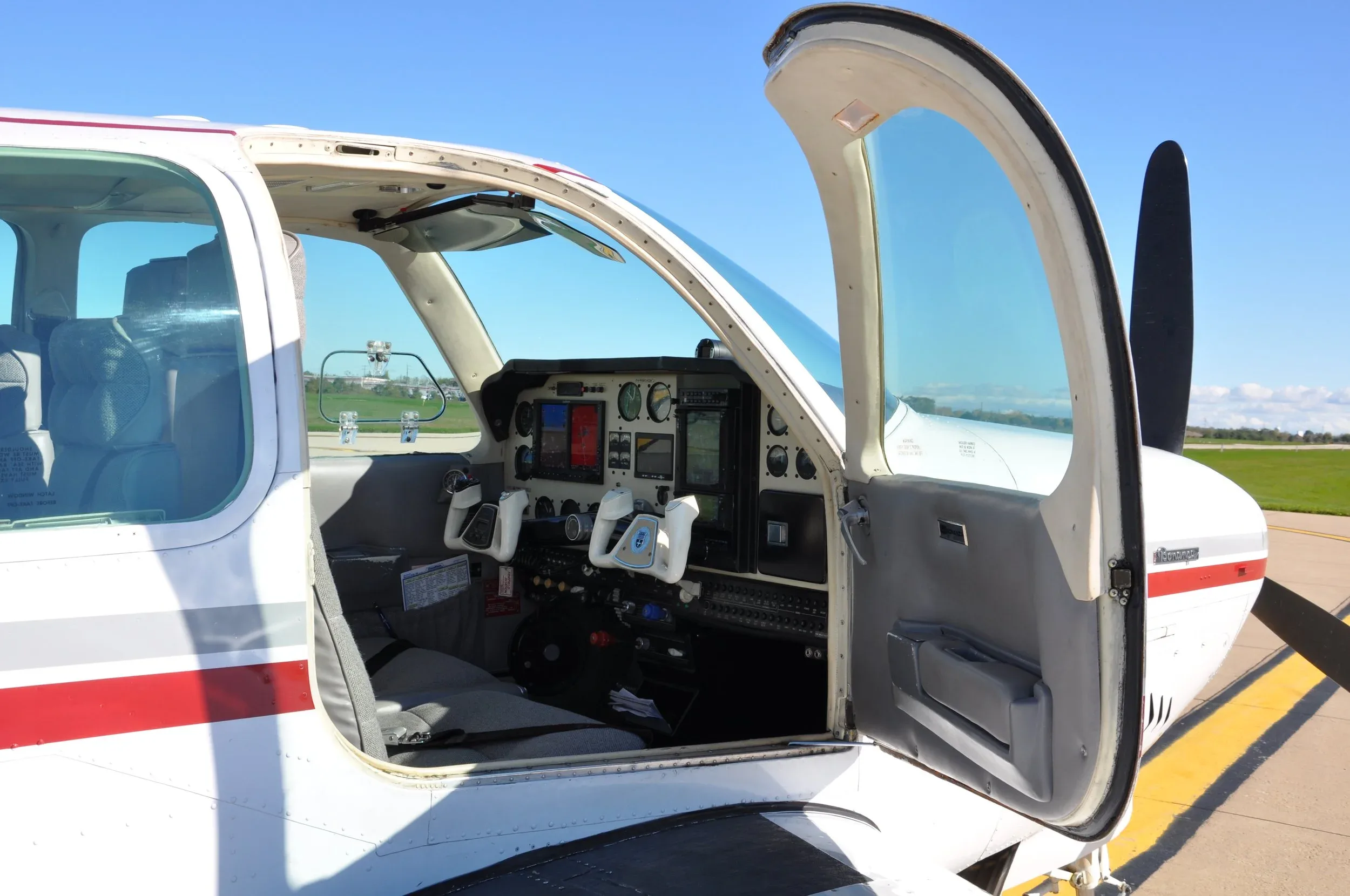 Exterior view of a 1981 AKC AVIATION BONANZA A36.