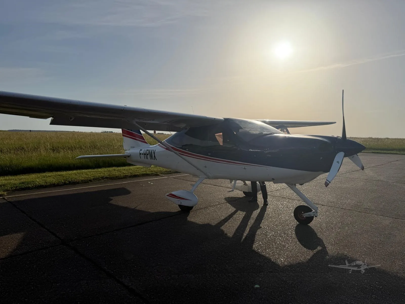 Marketing image of a 2020 TECNAM P2010 MKII.