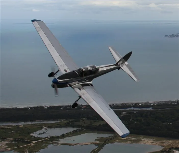Marketing image of a 1951 de Havilland DHC-1.