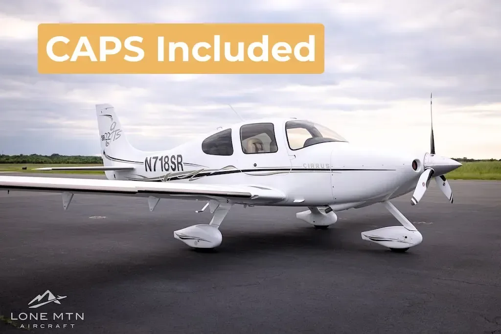 Cabin interior of a 2006 Cirrus SR22.