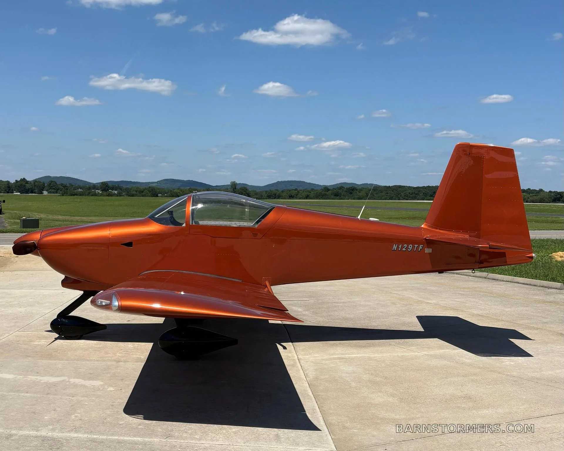 Exterior view of a 2026 Vans RV7-A 45HRS TT.