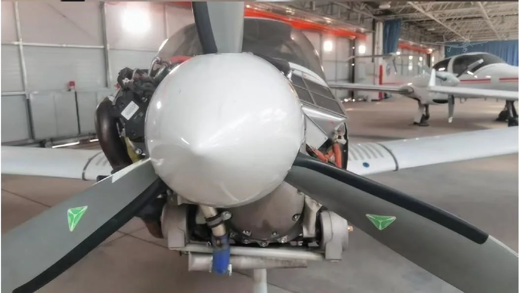 Engine detail of a 2020 DIAMOND DA40 NG.