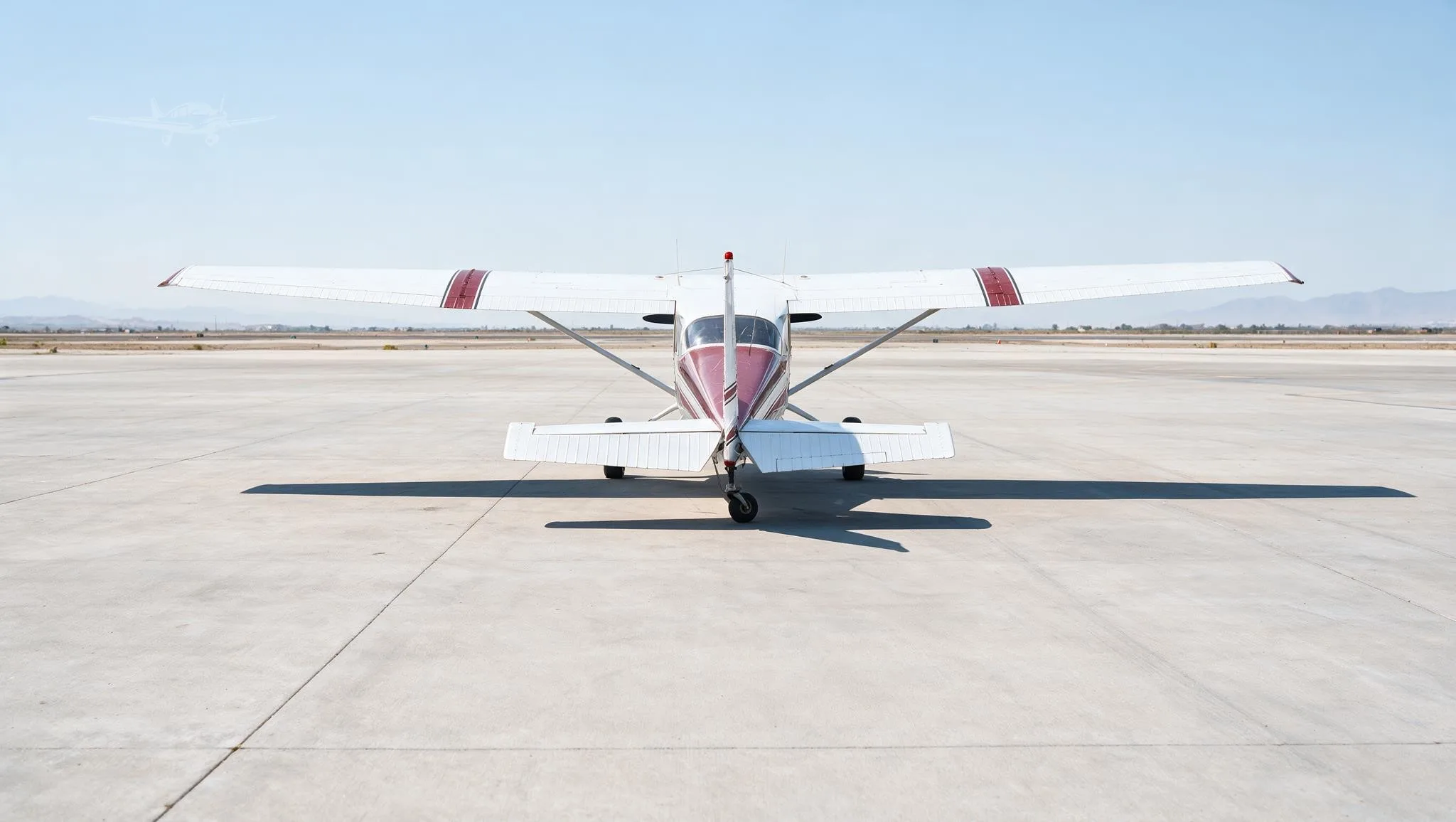 Exterior view of a 1976 CESSNA 172N SKYHAWK, N833CB.