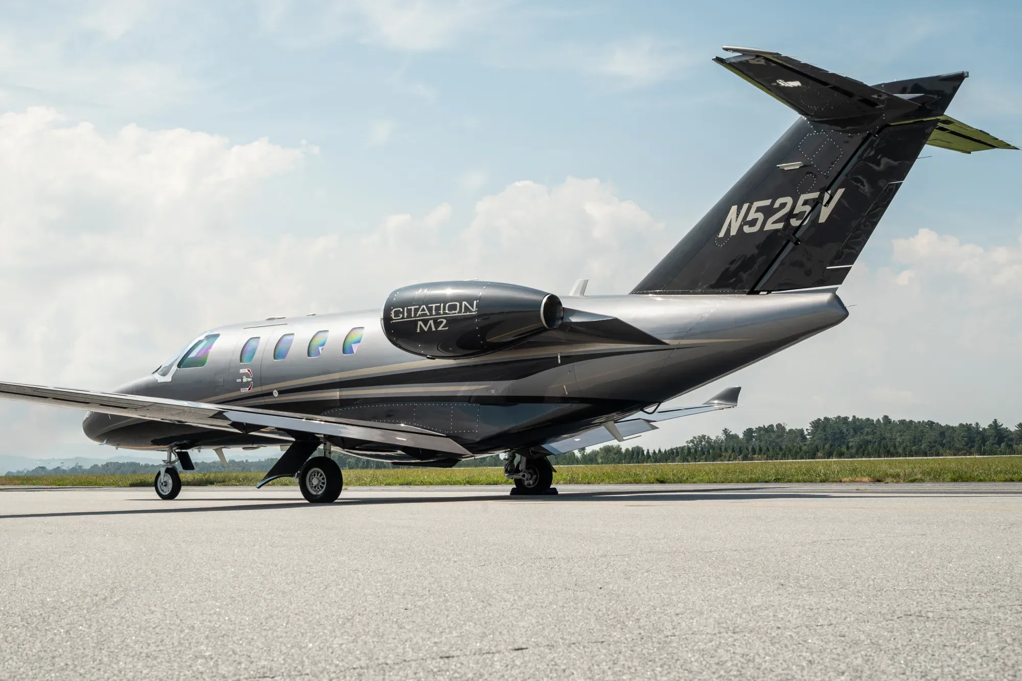 Cabin interior of a 2022 Cessna Citation M2 GEN 2.