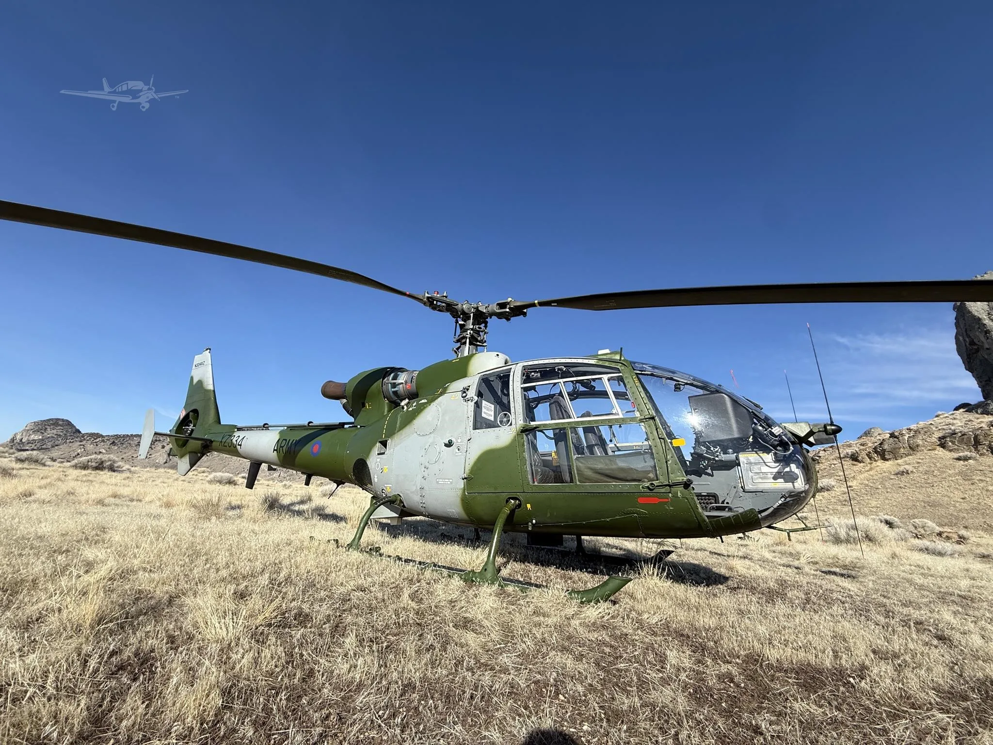 Marketing image of a 1977 AEROSPATIALE SA341.