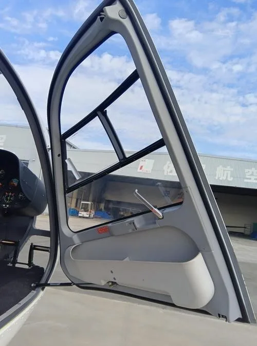 Cockpit and instrument panel of a 2006 EUROCOPTER EC135T2+.