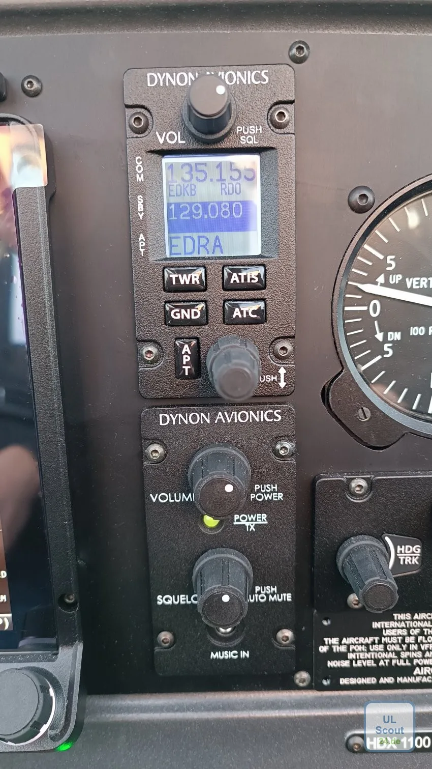 Avionics suite of a 2023 Alpi Aviation Pioneer 300 "Kite".