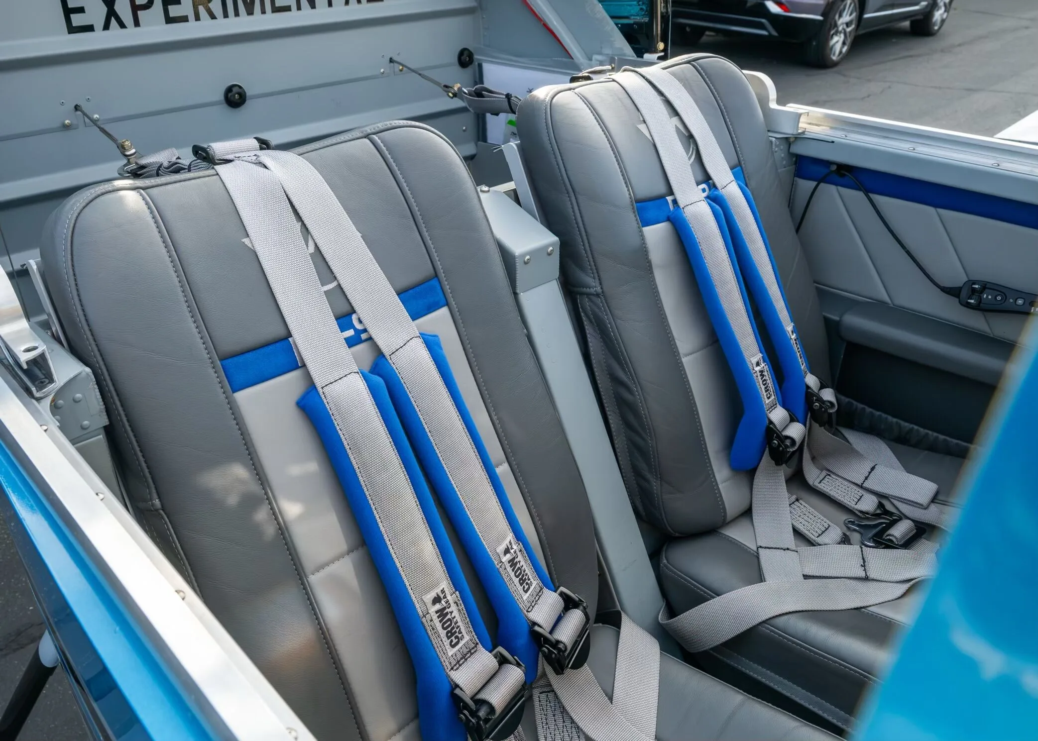 Cabin interior of a Vans RV-9A - Aerista.