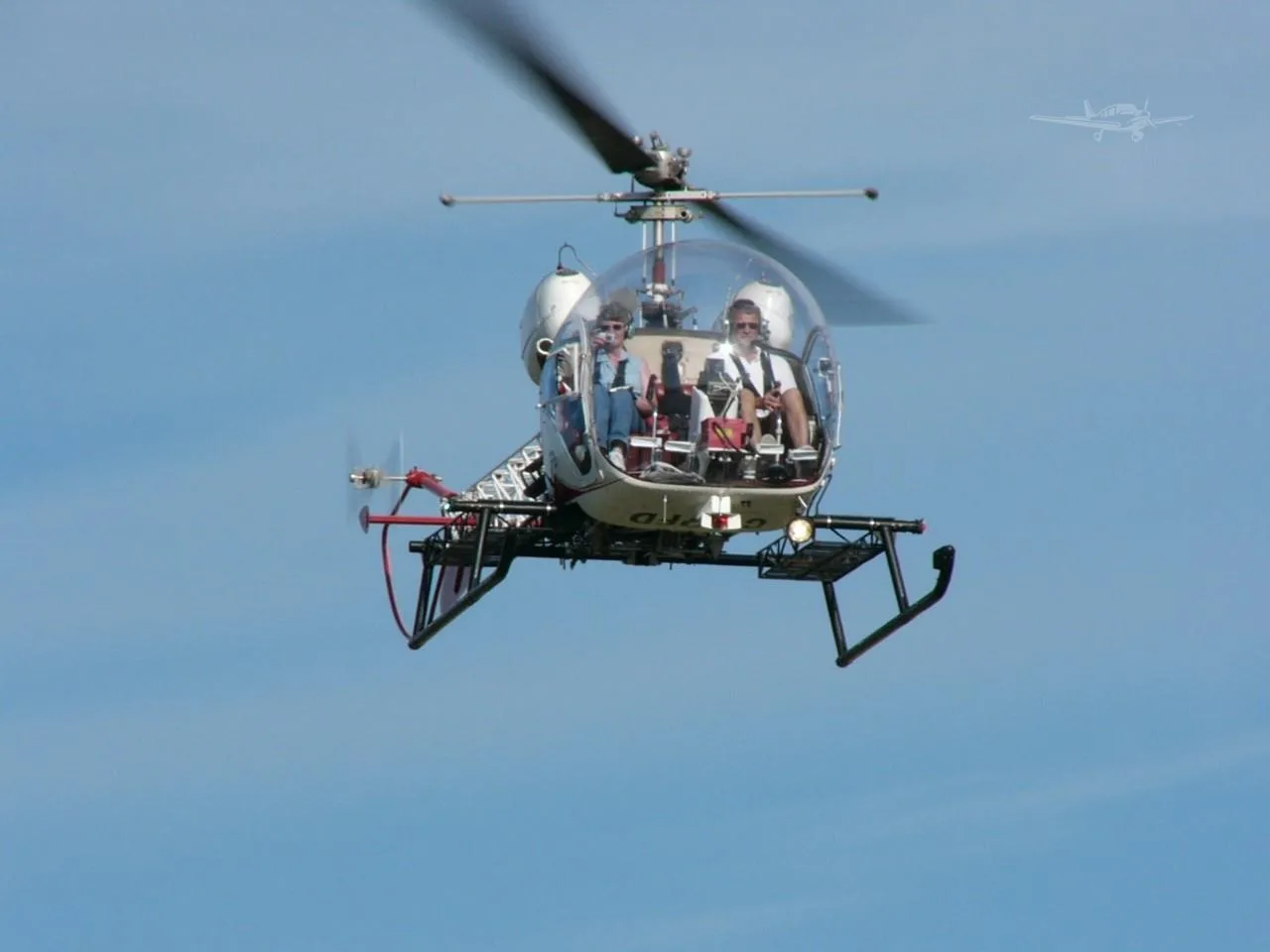 Marketing image of a 1969 BELL 47G-3B-2.