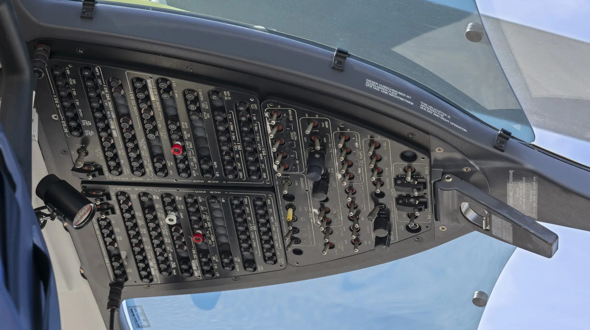 Avionics suite of a 2009 Airbus EC135P2+.