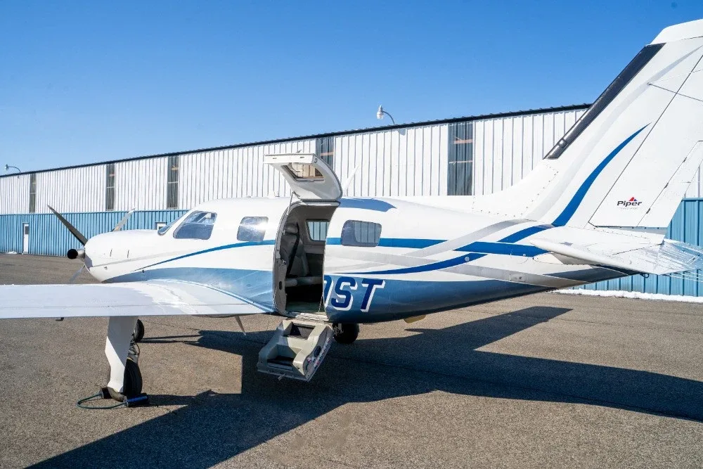 Exterior view of a 2006 Piper Meridian.