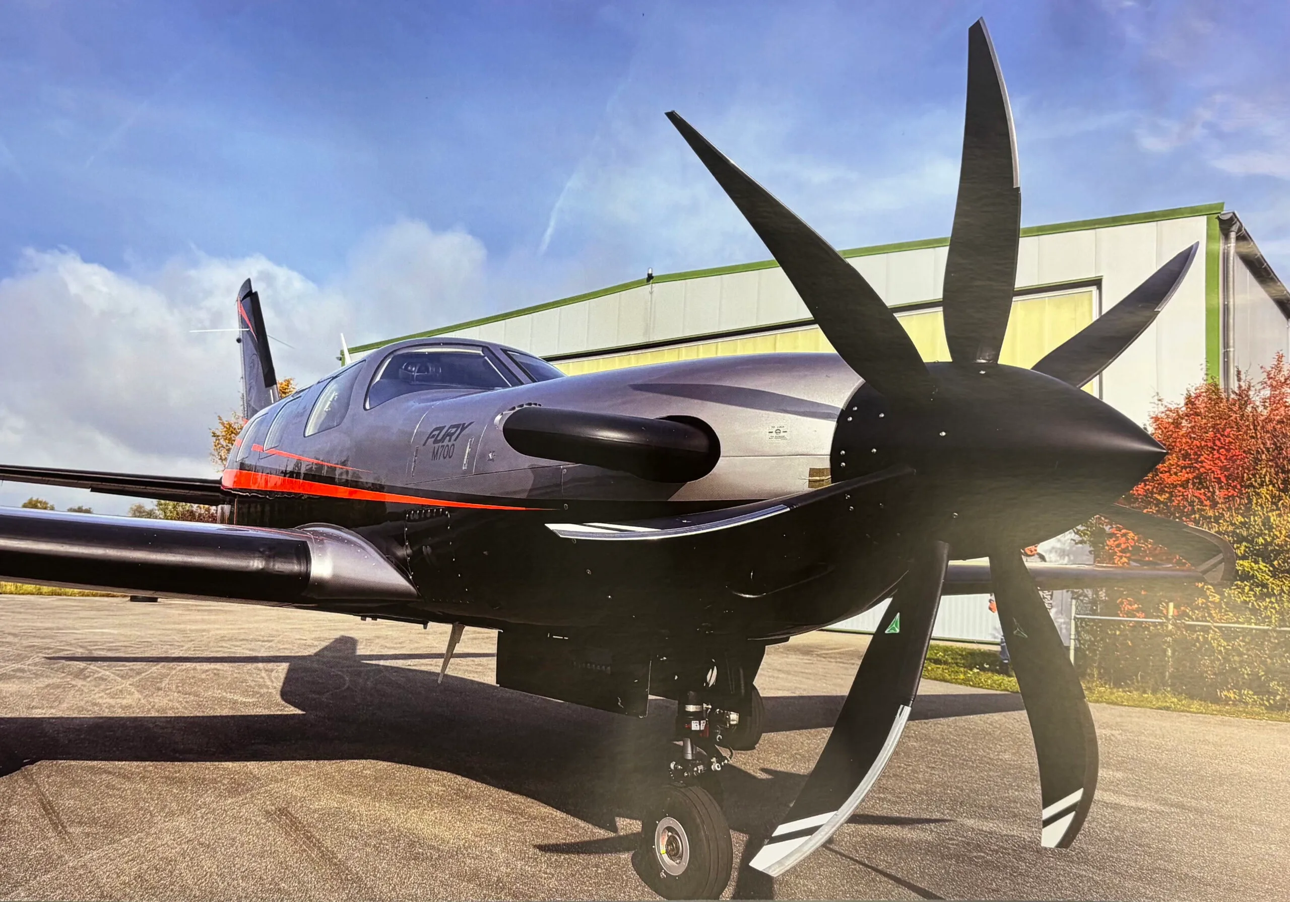 Exterior view of a 2016 Cessna 182T Skylane.