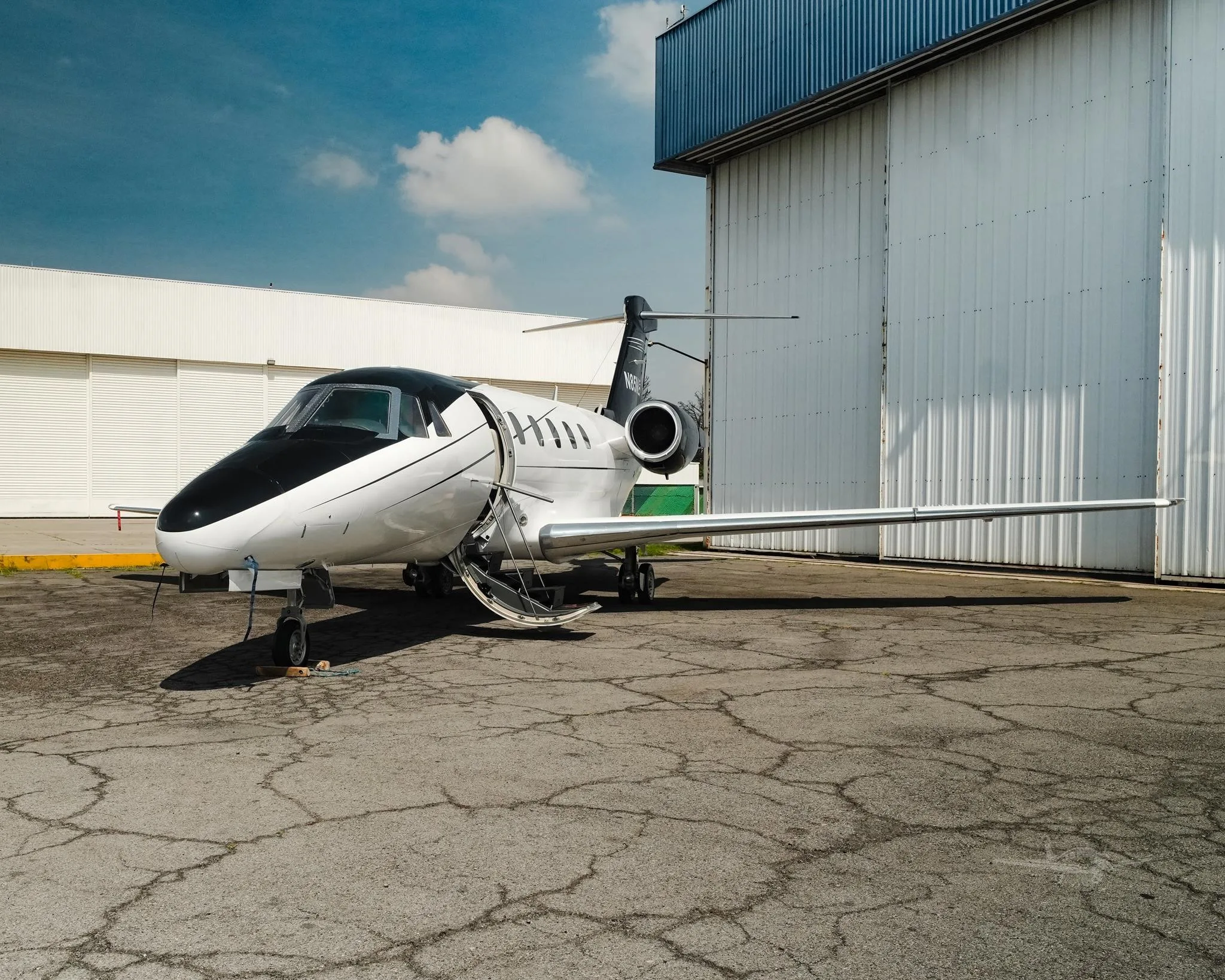 Exterior view of a 1984 CESSNA CITATION III, N85MS.