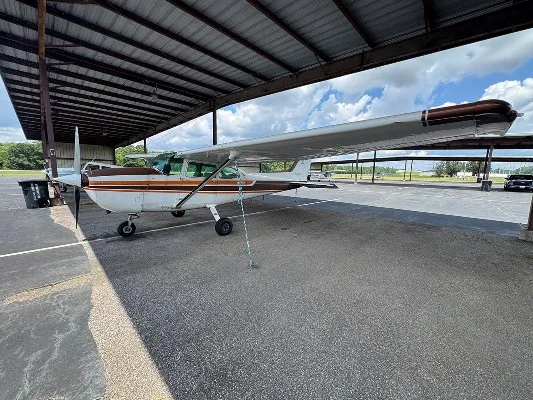 Exterior view of a 1980 Cessna 172N, N5366J.