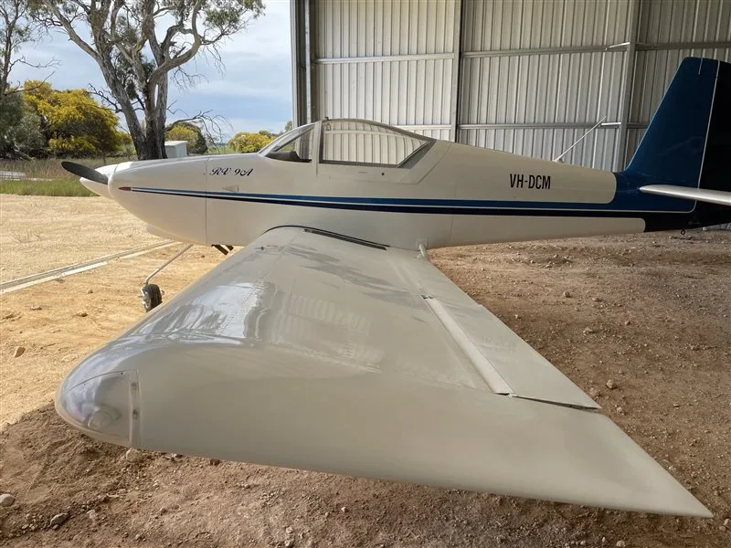 Exterior view of a 2003 Vans RV 9, VH-DCM.