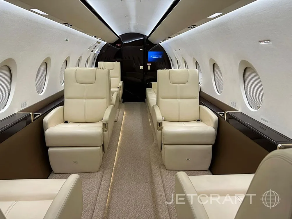 Cabin interior of a 2014 Gulfstream Honeywell GTCP-36-150.