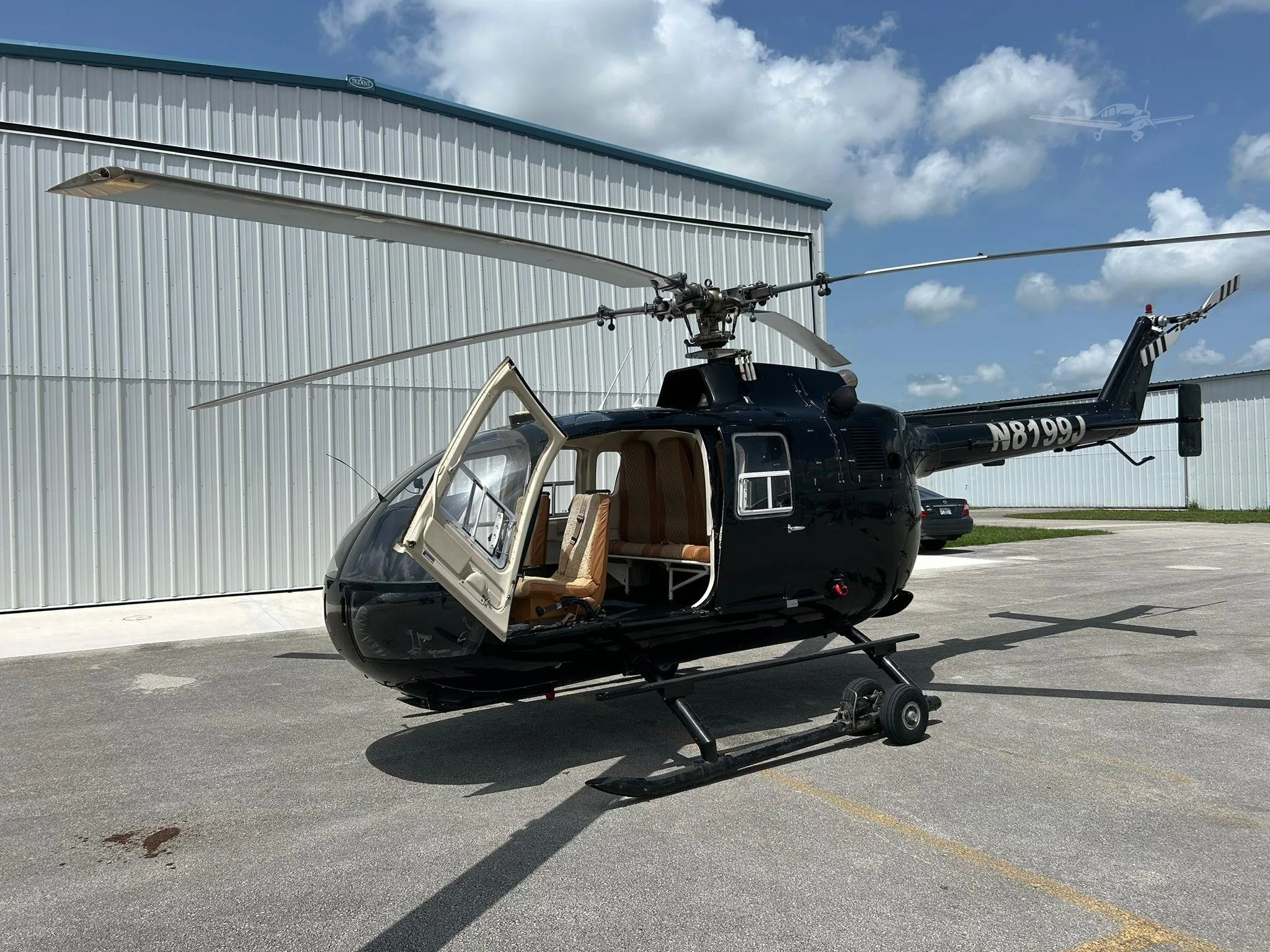 Marketing image of a 1989 MBB BO105S.