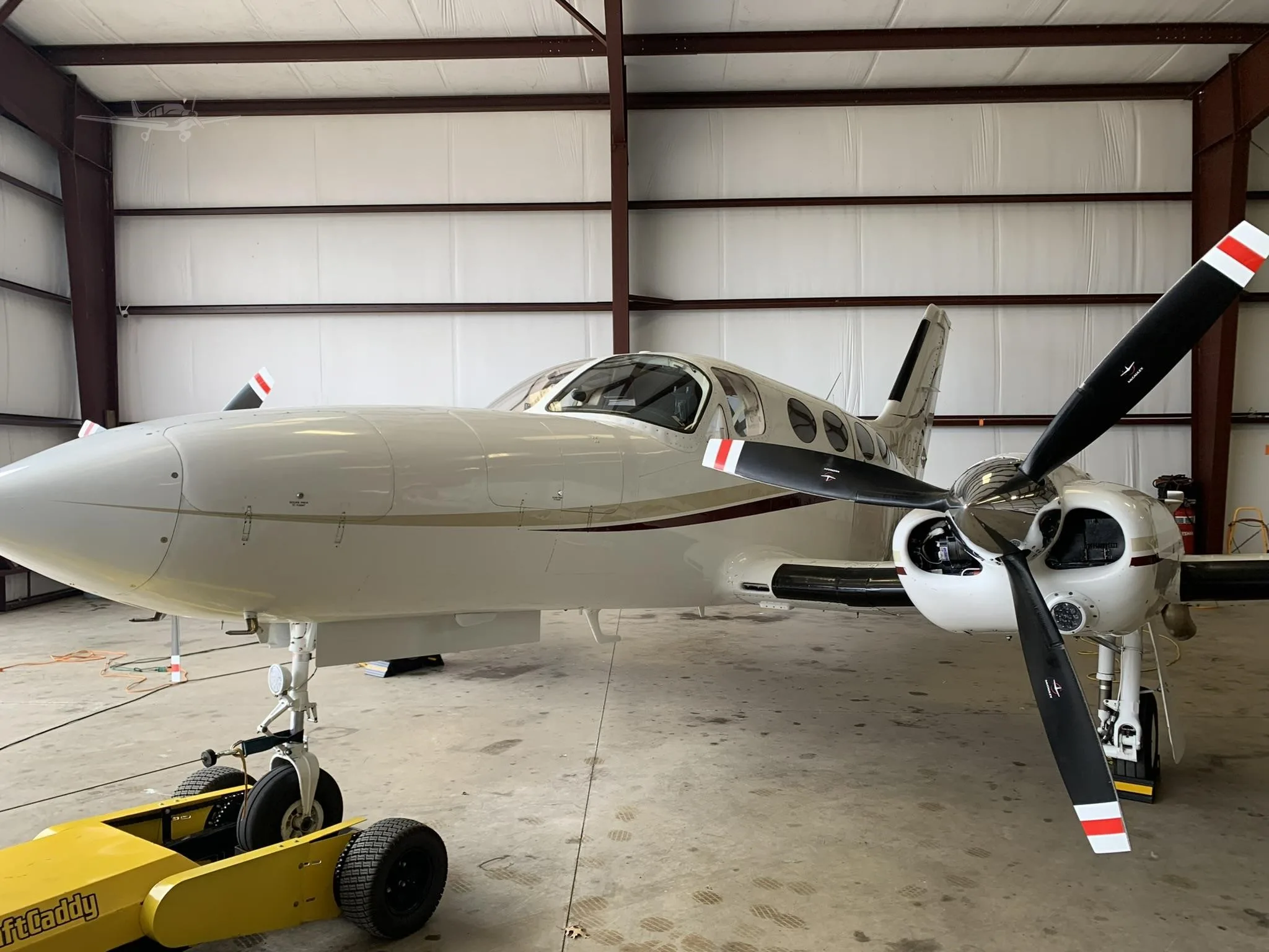 Exterior view of a 1981 CESSNA 421C, N400BS.