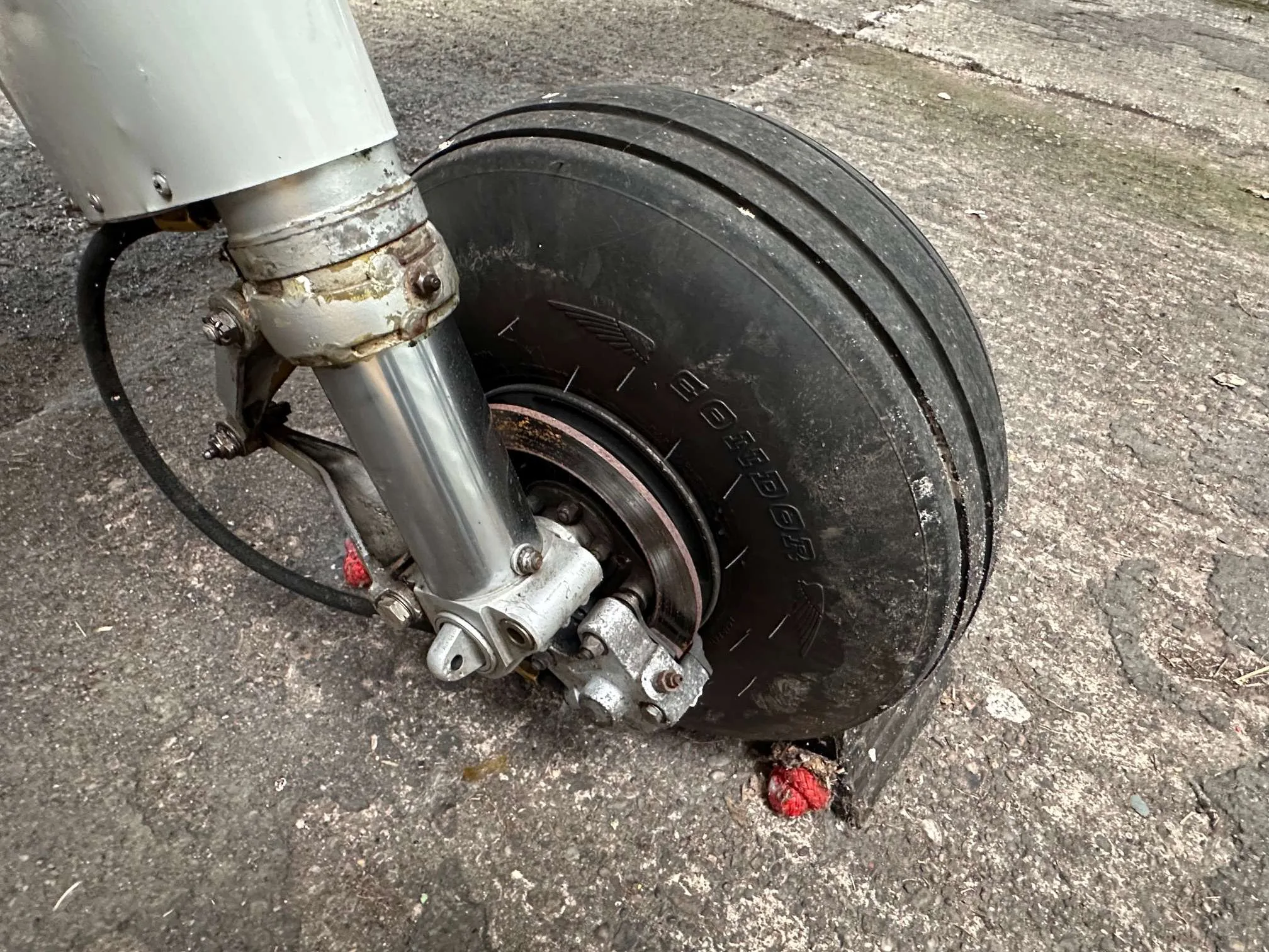 Engine detail of a 1951 de Havilland Aircraft Co DHC-1 Chipmunk 22.