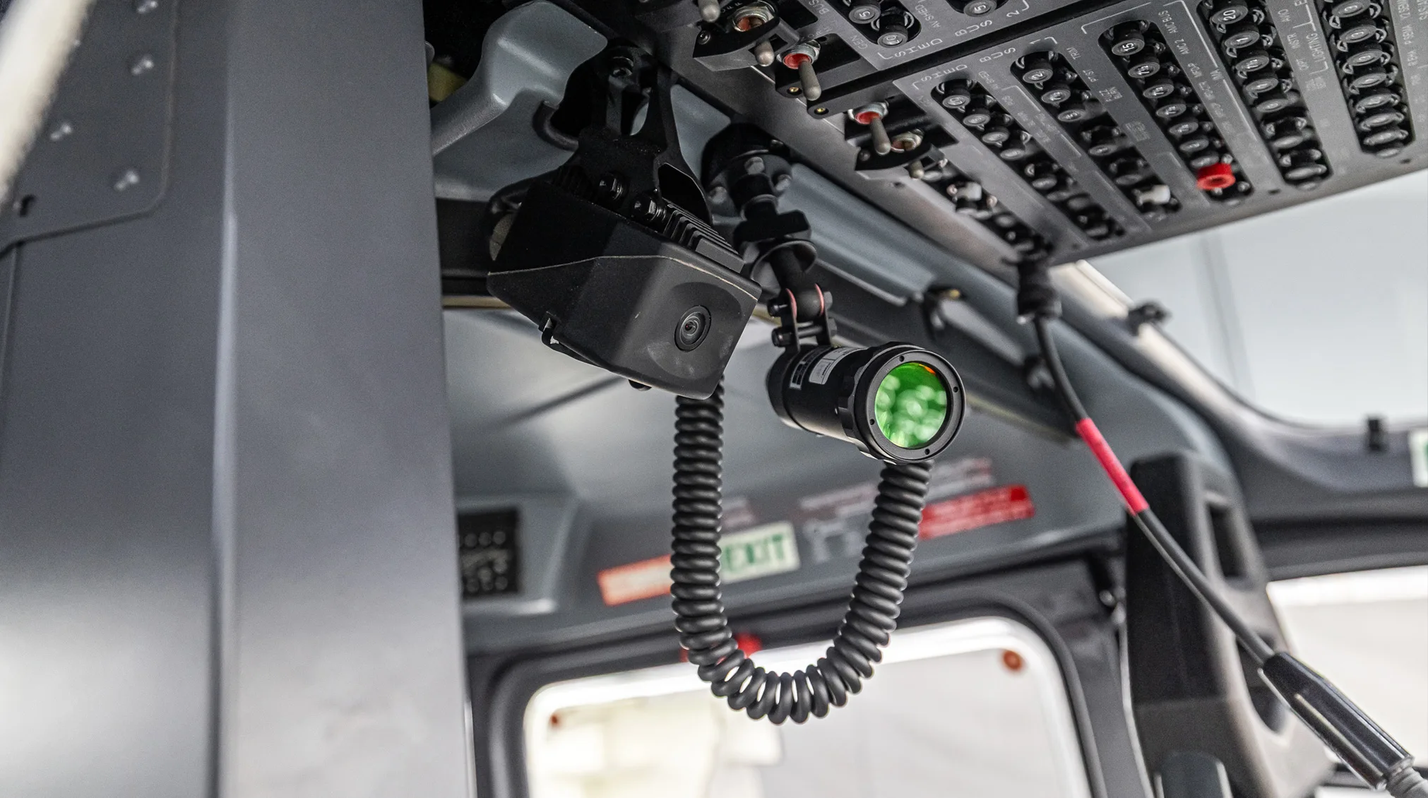 Cockpit and instrument panel of a 2025 Airbus H135T3.