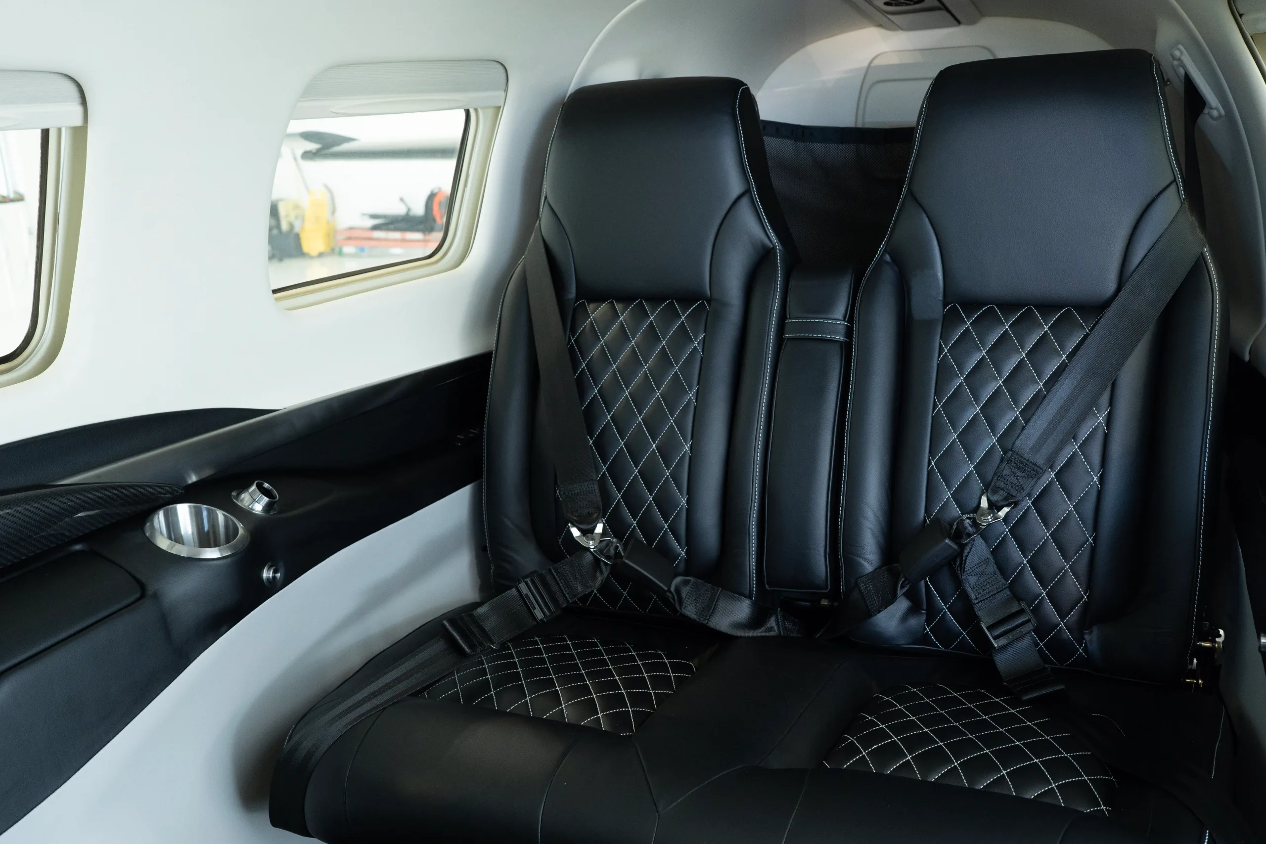 Cabin interior of a 2026 Piper M700 Fury.