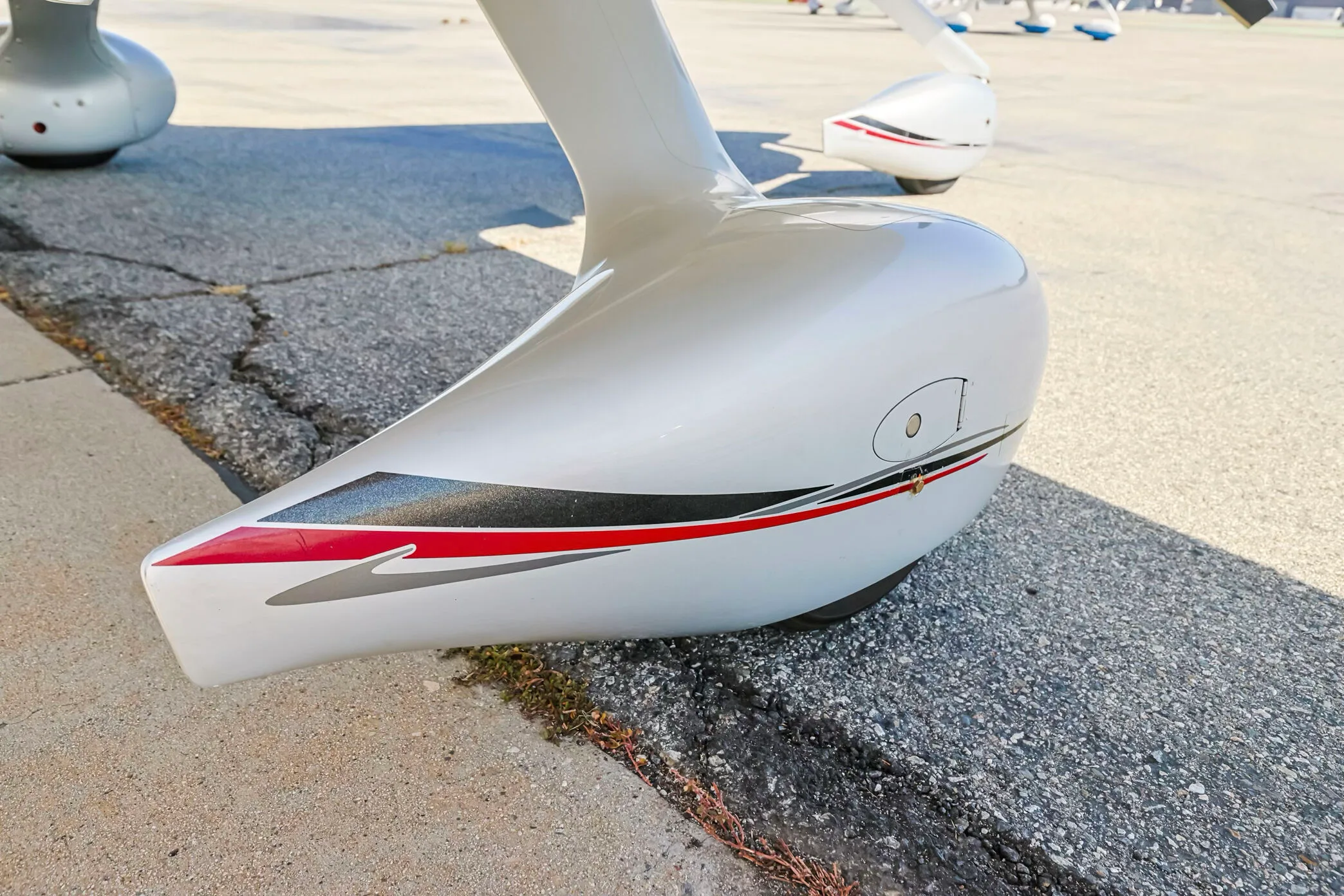 Exterior view of a Cirrus.