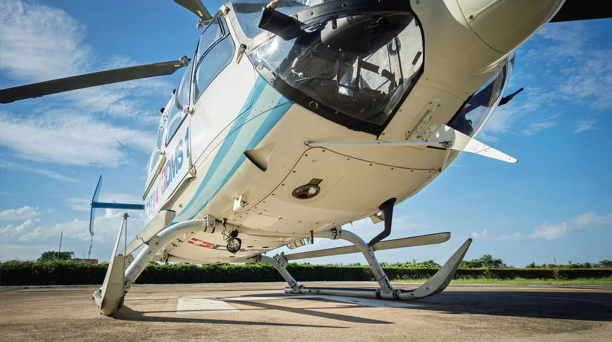 Exterior view of a 2006 Airbus EC145.