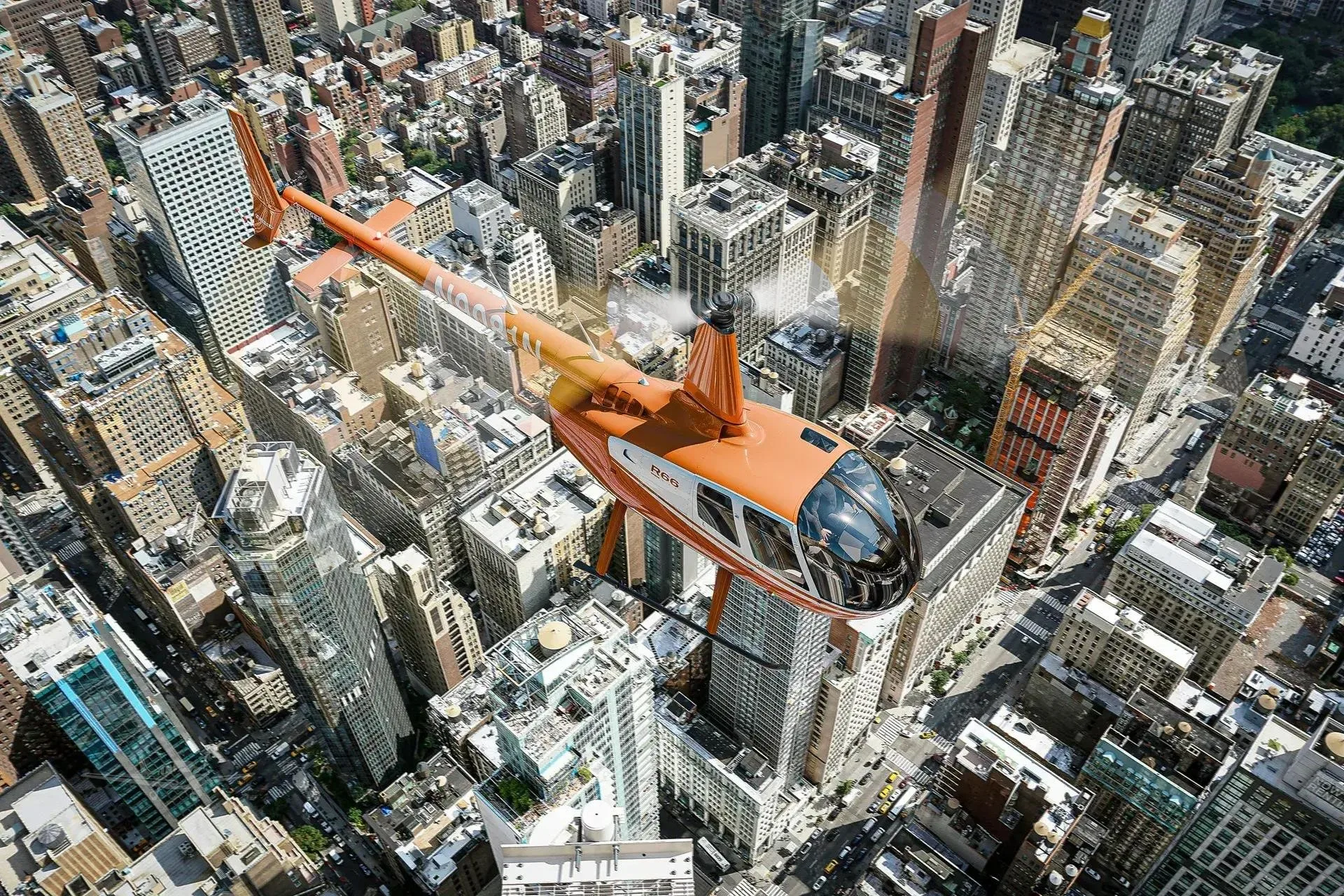 Marketing image of a 2027 ROBINSON R66.