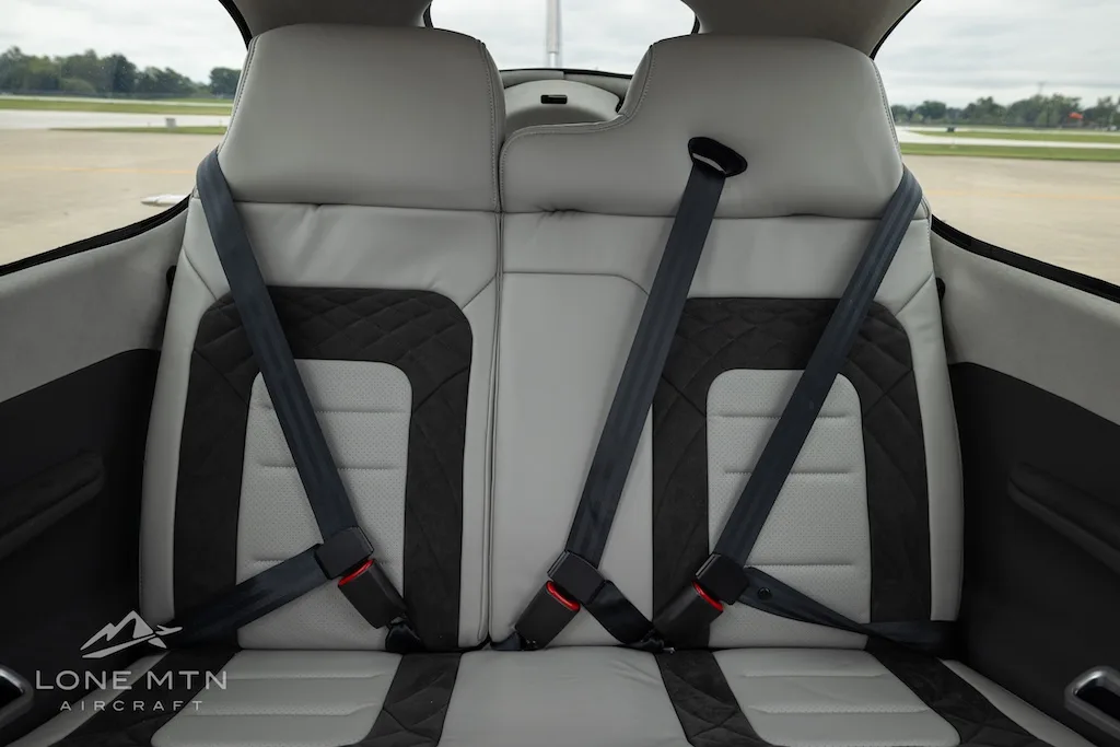 Cabin interior of a 2025 Cirrus SR22 G7+ GTS.